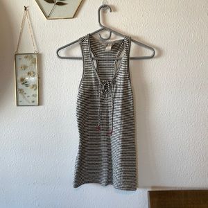 Lucky Brand Lace Up Tank